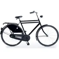 Aldo 28 Zoll Grandpa Bike Starter 61 cm glänzend schwarz