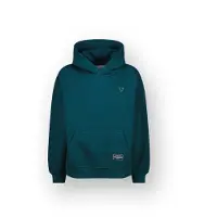 Vingino Boys Basic-hoody Sweater Dark Jungle Green Größe: 2 | Sportbekleidung Outlet | kids | Cyan