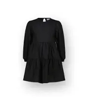 Vingino Girls Pippa Midi Dress Deep Black Größe: 10 | Kleider Outlet | kids | Schwarz