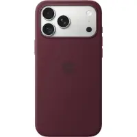 Apple Original iPhone 18 Pro Max Hülle - Silikon - Backcover/Soft Case - Dunkelrot
