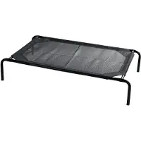 Kerbl Hundebett Schwarz 130x80x20 cm Vacation - Hundeliege Schwarz