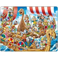 Larsen Puzzles Wikinger