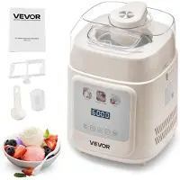 Vevor automatische Eismaschine mit eingebautem Kompressor 1 L kein Vorgefrieren