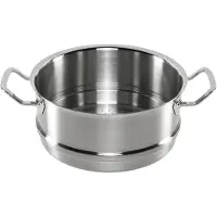 Fissler Original-Profi Collection / Edelstahl-Dämpfeinsatz (Ø 24 cm) Topf-Dampfeinsatz, Induktions-Dampfgarer gelocht - Induktion