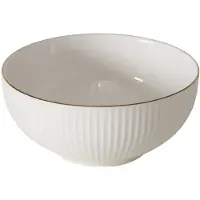 Boltze Suppenschüssel KELLY, weiß, 550 ml
