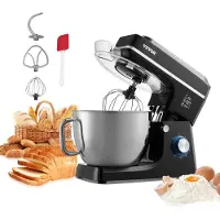 Vevor KüchenmaschineTeigmixer 1400 W 7,84 L Küchenmaschine mit kippbarem Kopf Ed