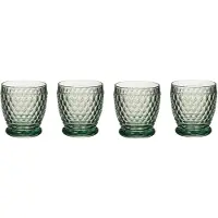 Villeroy & Boch Whiskyglas "Becher Boston Coloured 330 ml 4er Set", grün, Glas, Trinkgefäße, Whiskyglas