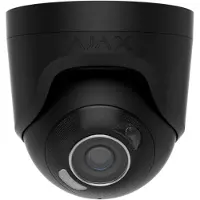 Ajax TurretCam HL IP Eyeball Kamera, 5 MP, 4.0 mm, Intelligente Videoanalyse, Schwarz (HAN 126262)