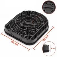 Electrolux Kohlefilter MCFE14ST / 9029800605 / Type 200 / MCFE14 (2 St.)