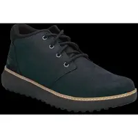 Timberland für Herren. TB0A69Q5W061 Hudson Road marineblaue Chukka-Stiefel aus Leder im mittleren Schaftbereich (40), Wohnung, Schnürsenkel,