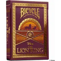 Cartamundi Bicycle Kartendeck - Disney Lion King Kartenspiel Spielkarten Pokerkarten König der Löwen Single Deck
