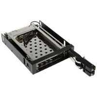 Akasa AK-IEN-03, 2.5, SATA, 6 Gbit/s, Schwarz, Edelstahl, 101,6 mm