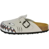 Lico Herren Bioline Clog Hai Pantoletten, Grau, 38 EU