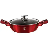 Berlinger Haus Granittopf 28 cm RED METALLIC LINE BH-1263