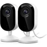 Arlo Essential 3 2K-Innenkamera, 2er Set, CCTV Sicherheitskamera, Drinnen, Kabelgebunden, Decke / Schreibtisch, Weiß, Vietnam