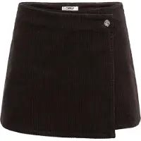 ONLY Cordrock "ONLZEVA HW CORD WRAP SKORT CC PNT" Baumwollmischung, Cord mit Stretch