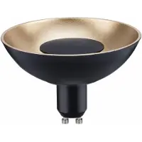 Paulmann LED GU10 Leuchtmittel in Schwarz und Gold 4,9W 170lm