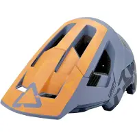 Leatt MTB AllMtn 4.0 Grau Orange Fahrradhelm Größe L