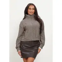 Ydence Damen Jacken Jacket Gemma - Bruin - Größe XXL