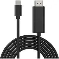 Conceptronic ABBY USB-C zu HDMI-Kabel, 2 m, USB Typ-C, HDMI, Männlich, Männlich, Gerade