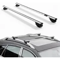 Vevor Universeller Dachträger Querträger 119,9 cm Länge für Fahrzeuge mit erhöhtem Seitenschienen