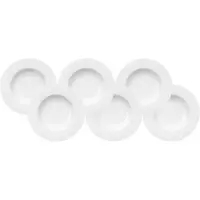 Villeroy & Boch Pastateller "Pastateller Royal ø 30.0 cm 6er Set weiß", weiß, Speiseteller, Pastateller