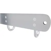 Intirilife Garderobenleiste mit 4 Haken