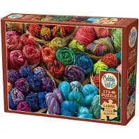 Cobble Hill Puzzle A Yen for Yarn - 275 Teile Puzzlespaß