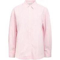 Object Gestreiftes Hemd Lila 38