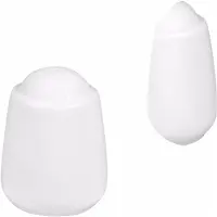 Seltmann Salzstreuer WEIDEN "Salz- und Pfefferstreuer-Set Rondo/Liane ø 5 cm 2er Set weiß", weiß, Gewürzstreuer, Salzstreuer