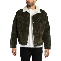 Levi's für Herren. 16365-0355 Jacke ?Type 3 Sherpa Trucker?, schwarz (XL), Lässig, Baumwolle