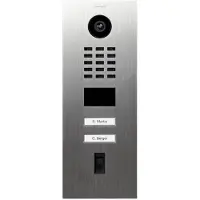 DoorBird D2102FV, Silber, IP65, Tasten, Senkrecht, Outdoor, HTTP, HTTPS, SSL/TLS, Bonjour, DNS, RTSP, RTP, TCP, UDP, RTCP, ICMP, DHCP, ARP, SIP, DTMF (RTP...