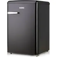 Domo DO91770R Kühlschrank EEK: D (A - G) 120 l Standgerät Schwarz (matt)