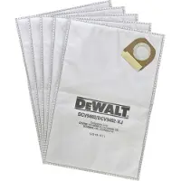 DeWalt Fleece-Staubbeutel für DCV586MK-XJ 5 Stück - DCV9402-XJ
