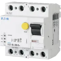 Eaton 167886 Digitaler FI-Schalter, allstromsensitiv, 63 A, 4p, 300 mA, Typ G/B+ FRCDM-63/4/03-G/B+
