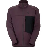 SCOTT Herren Defined Midlayer Jacke cocoa red/black - L