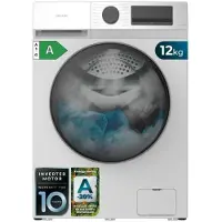 Cecotec Bolero DressCode 12450 Inverter, Frontlader, 12 kg, B, 76 dB, 1400 RPM, A