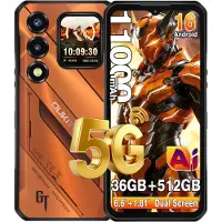 Oukitel WP66 Outdoor Handy 5G Android 16 - 36GB+512GB Dimensity 7025 - 6.6" 120Hz 11000mAh 108MP+32MP Outdoor Smartphone NFC, Orange