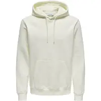 Only & Sons Kapuzenpullover in Cloud Dancer | Gr.: XXL