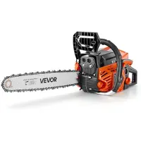 Vevor Benzin Kettensäge 52ccm 457,2mm Motorsäge 2kW 2-Takt Motorkettensäge