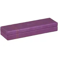 Rhodia 319780C, Hartschalenetui für Stifte, Kunstleder, Orange, Violett, Einfarbig, 210 mm, 55 mm