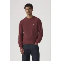 Levi's Levis Rundhalspullover "LIGHTWEIGHT HM SWEATER" Feingerippte Abschlüsse