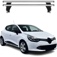 Menabo Dachträger Grundtäger für Renault Clio 2012-2019 ABE Aluminium Silber 2x