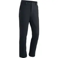 Maier Sports Outdoorhose "Essential Flex M", Herren, Gr. 46, Normalgrößen, schwarz, 92% Polyester, 8% Elasthan, Hosen Outdoorhose, Herren Winter Wanderhose, atmungsaktive Funktionshose, Regular Fit