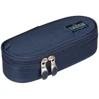 St. Majewski Gepolstertes Federmäppchen mit Innenklappe PC1 ST.NAVY Blau Vintage Majewski