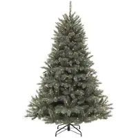 Edelman Forest Frosted Pine künstlicher Weihnachtsbaum Newgrowth blau LED d140 h215 cm (blauw)