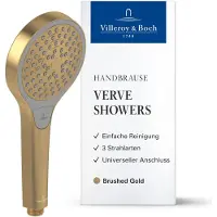 Villeroy & Boch TVS10900100076 Handbrause mit drei Strahlarten Verve