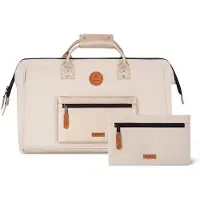 Cabaia Reisetasche mit Laptopfach Adventurer Essentials Duffle Bag Algiers creme