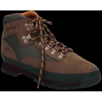 Timberland für Herren. TB0A2PUSW071 Stiefel aus Leder Euro Hiker dunkelbraun (47.5 W), Wohnung, Schnürsenkel, Draußen