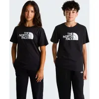 The North Face T-Shirt "TEEN EVOLUTION HALF DOME SS TEE" für Jugendliche, mit sportlichem Stil, Kurzarmdesign, aus Baumwolle